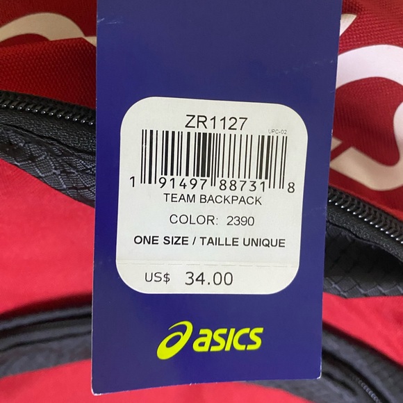 Laguna Beach Trophy Invite Team Backpack ASICS - Picture 4 of 4